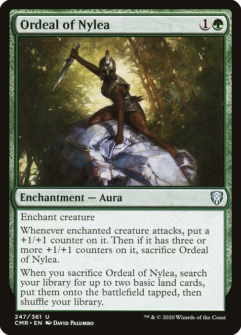 Ordeal of Nylea - Commander Legends:  - 247 - Near Mint