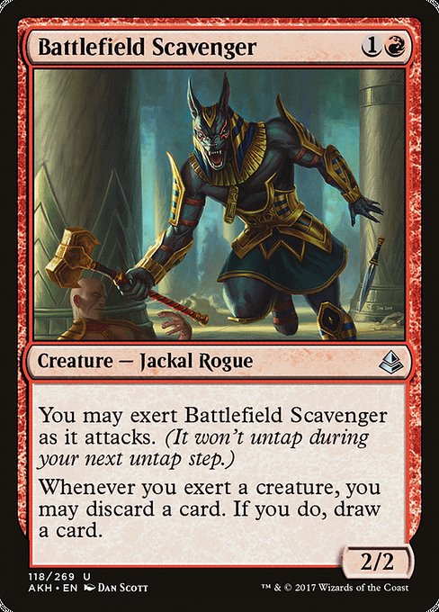 Battlefield Scavenger - Amonkhet:  - 118 - Near Mint