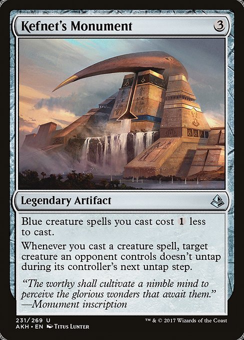 Kefnet's Monument - Amonkhet:  - 231 - Lightly Played Foil