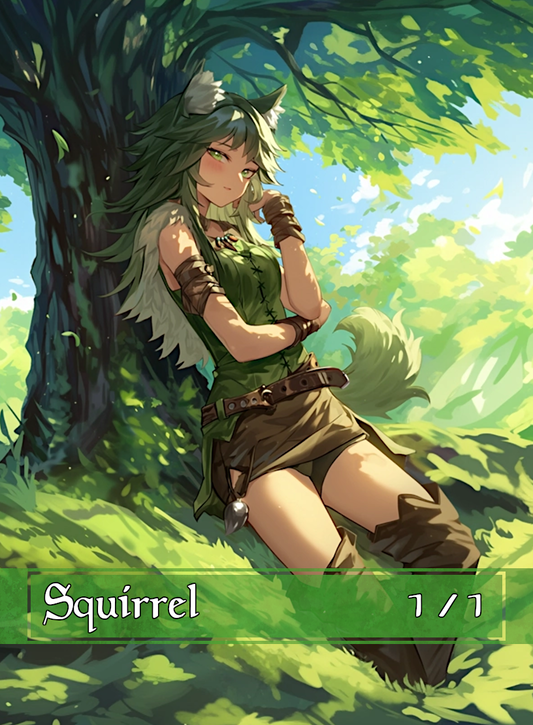 Squirrel Anime Token