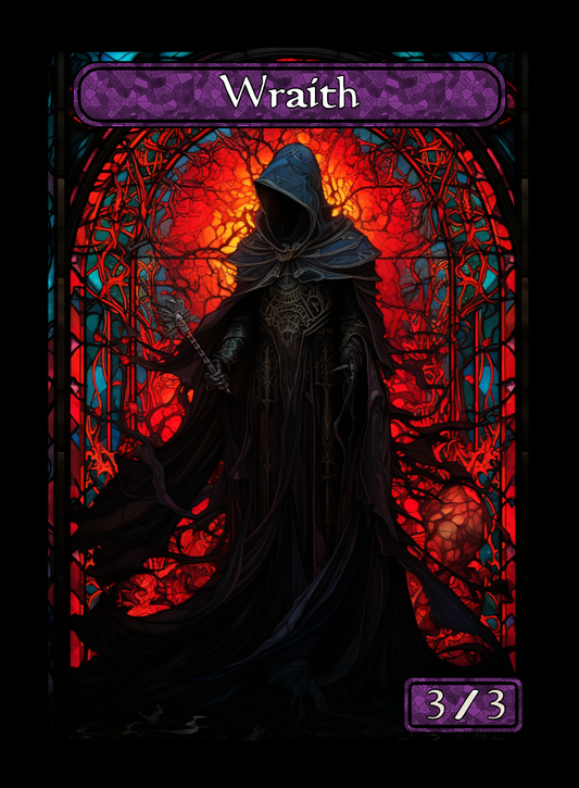 Wraith Stained Glass Token