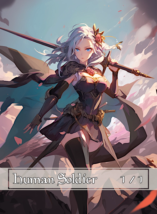 Human Soldier Anime Token