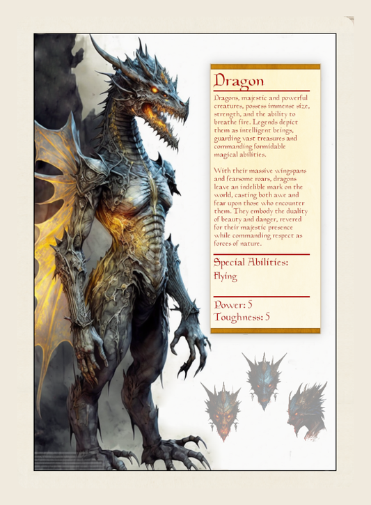 Dragon Monster Profile Token