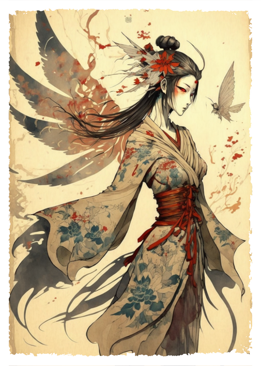 Faerie Japanese Sleeve