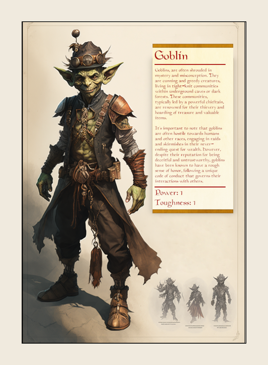 Goblin Monster Profile Token