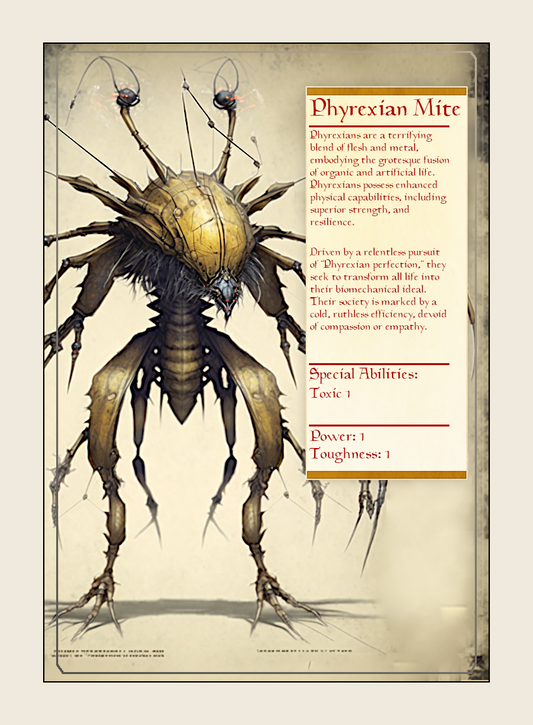 Phyrexian Mite Monster Profile Token